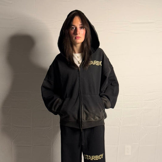 STAR BOY Camo Zip-Up